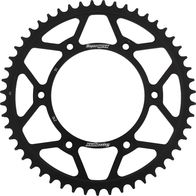 Rear Steel Sprocket 51T - Black - Click Image to Close