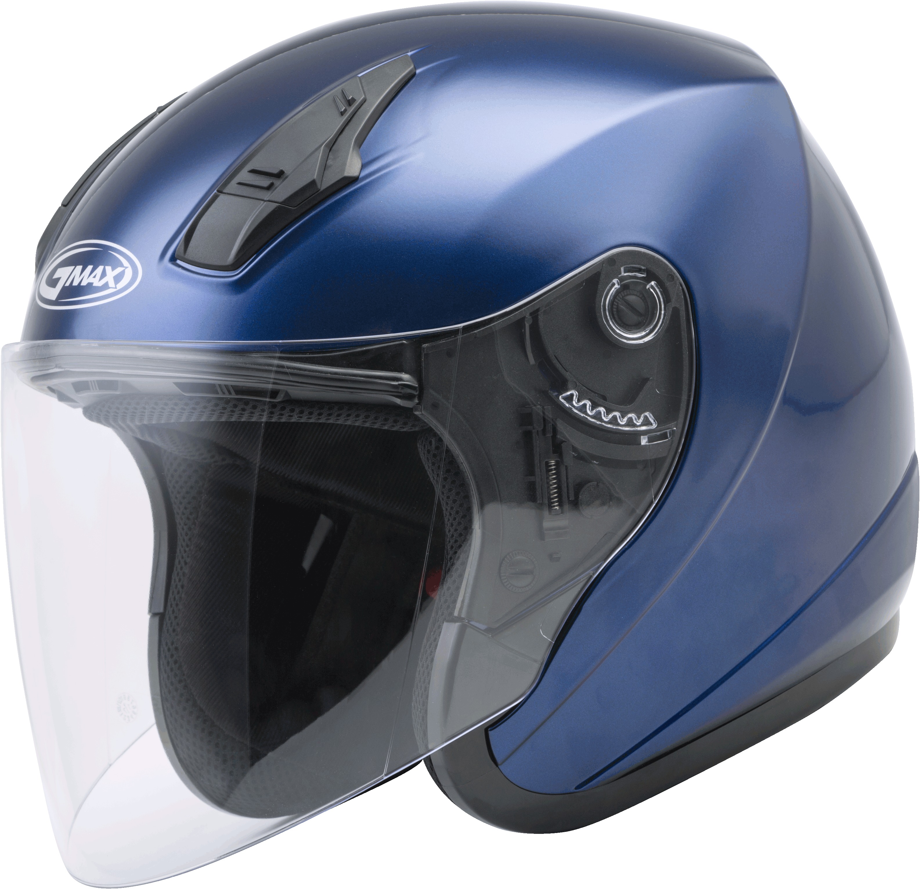 GMAX OF-17 Open-Face Helmet Blue Large - Open-face helmet For GMAX OF-17 Blue Large - Click Image to Close