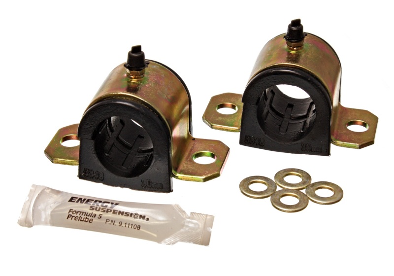 93-98 Toyota Supra Black 30mm Front Sway Bar Frame Bushings - Click Image to Close