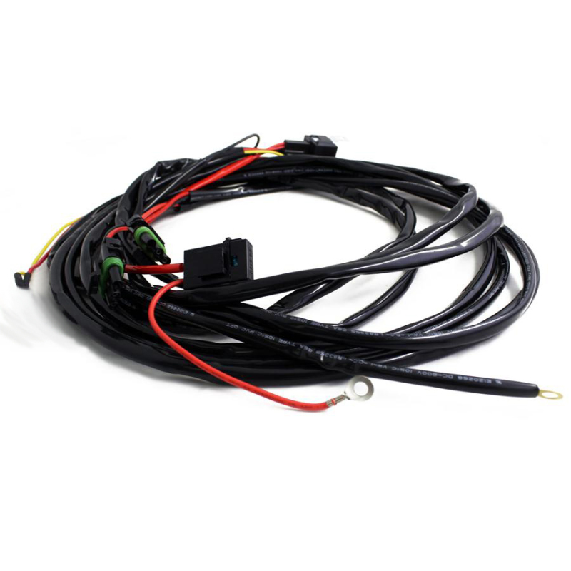 Pro/Sport 3 Pin 150 Watt Hi-Beam Harness (2 Light Max) - Click Image to Close