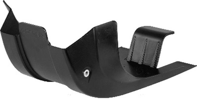 Skid Plate - Black - For 10-18 Suzuki RMZ250 - Click Image to Close