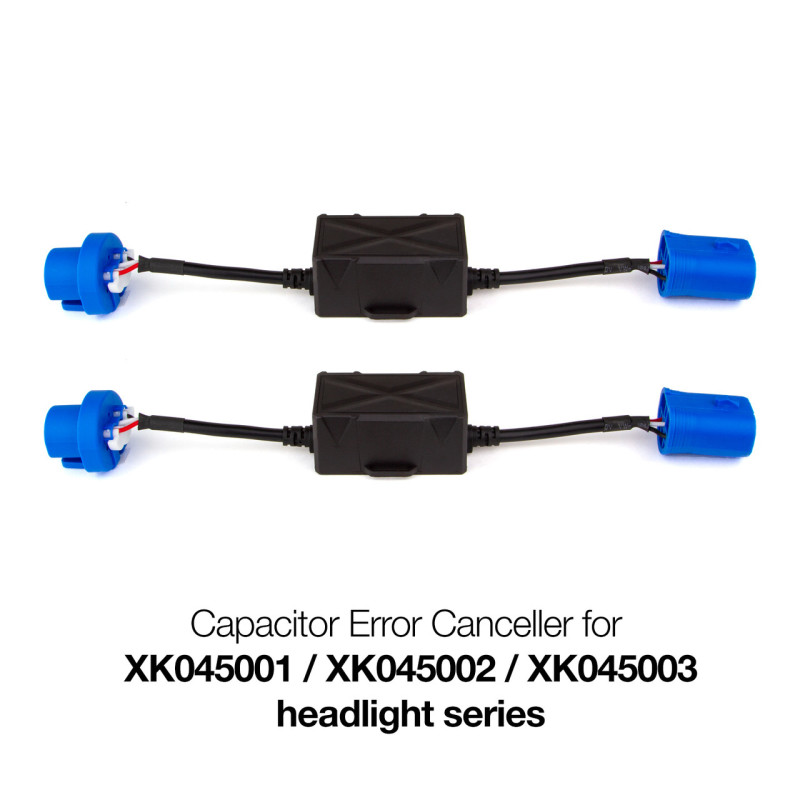 XK Glow Error Canceller Capacitor Lite Elite RBG Headlight Bulbs (2 in 1) - H13 - Click Image to Close