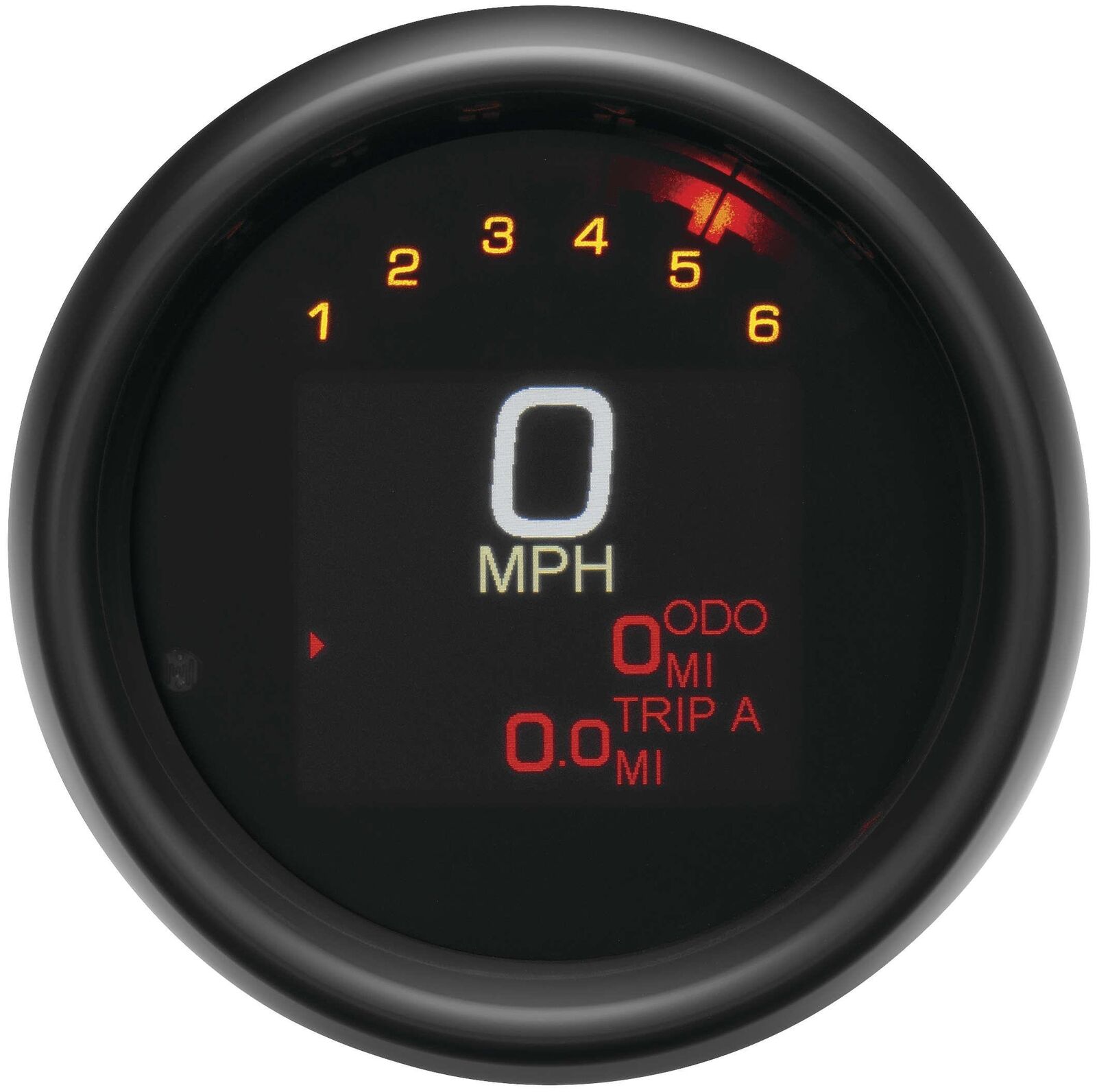 MLX Series Gauges - 3-3/8" Spd/Tch Mlx Blk - Click Image to Close