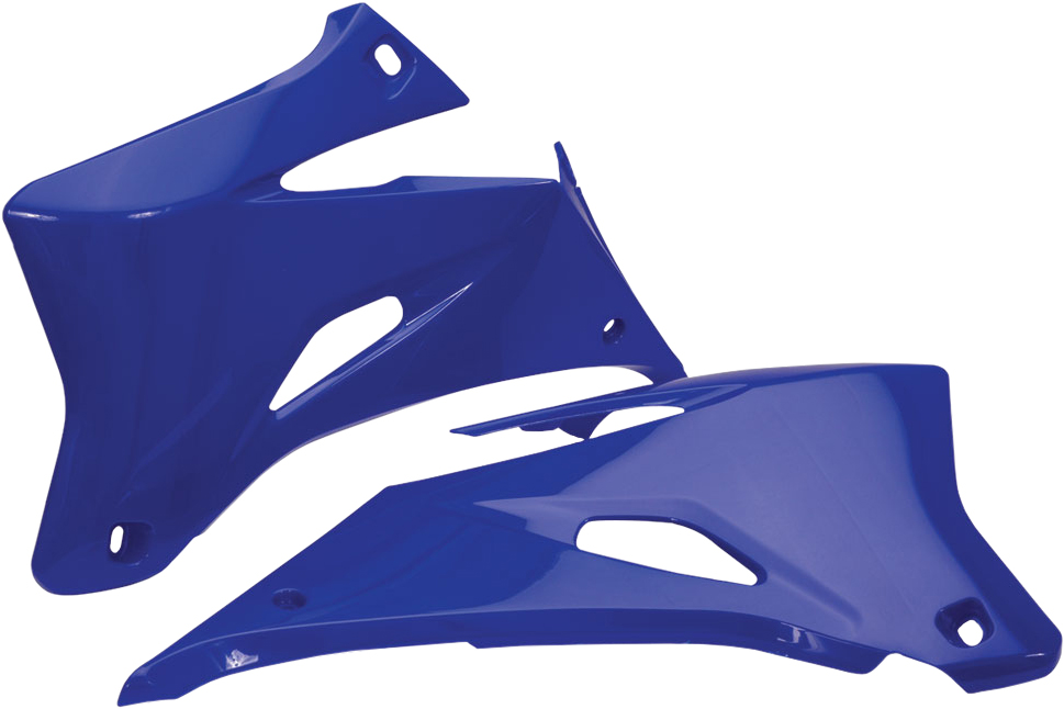 Radiator Shrouds - Blue - Click Image to Close