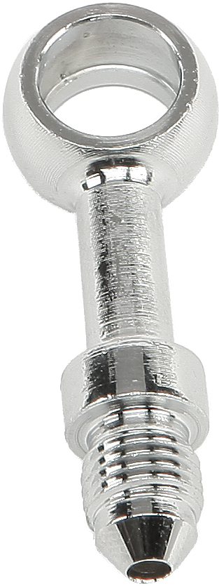 Straight Banjo Chrome 7/16" - Click Image to Close