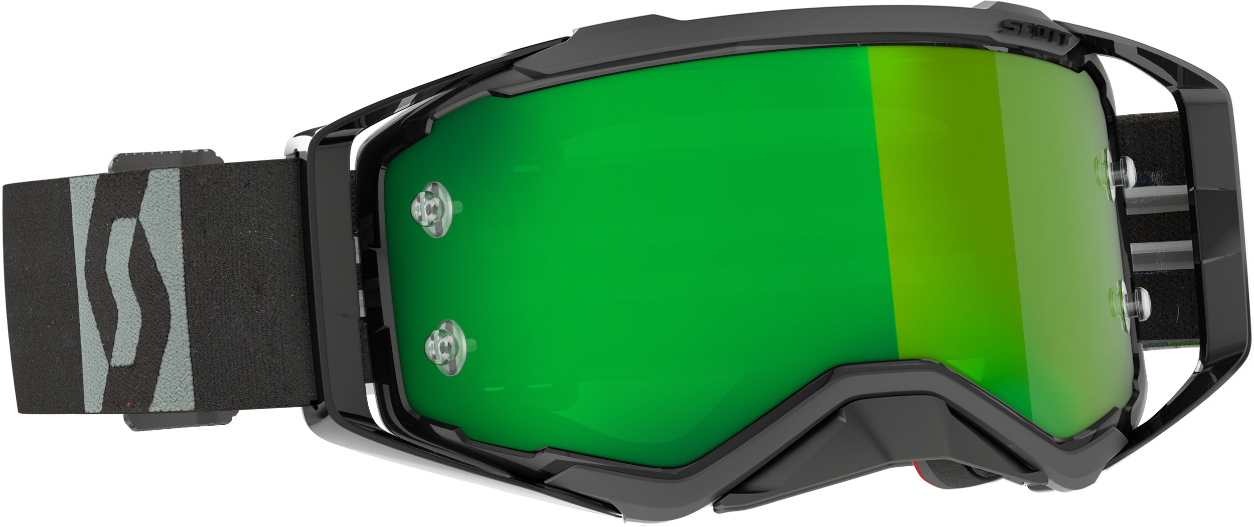 Prospect Goggles Black/Gray Green Chrome Works Lens - Click Image to Close