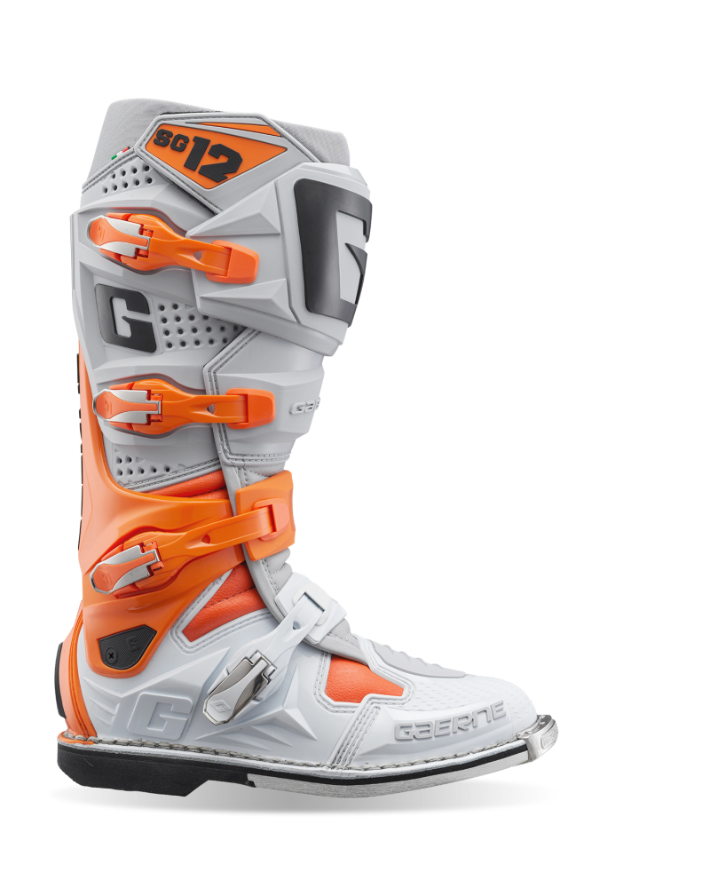 SG12 Boot Orange/Grey/White Size - 9.5 - Click Image to Close