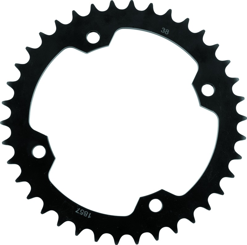 Yamaha Rear Steel Sprocket 520 42T - Black - Click Image to Close