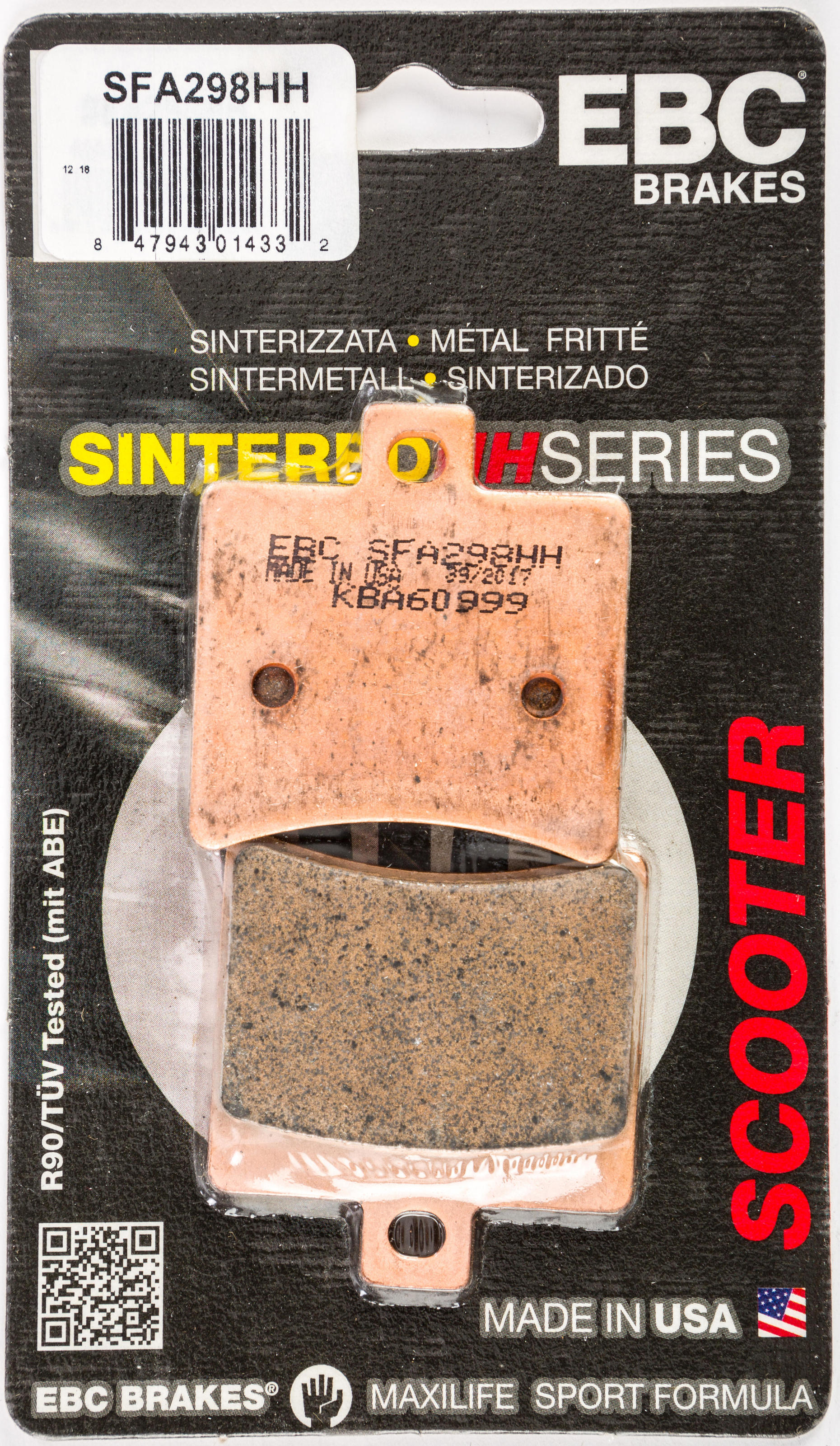 Sintered Double-H Brake Pads - Click Image to Close