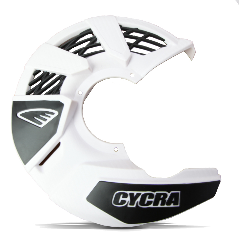 Cycra 15+ Yamaha WR250F Disc Cover - White - Click Image to Close