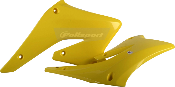 Radiator Shrouds - Original Yellow - For 04-06 Suzuki RMZ250 - Click Image to Close