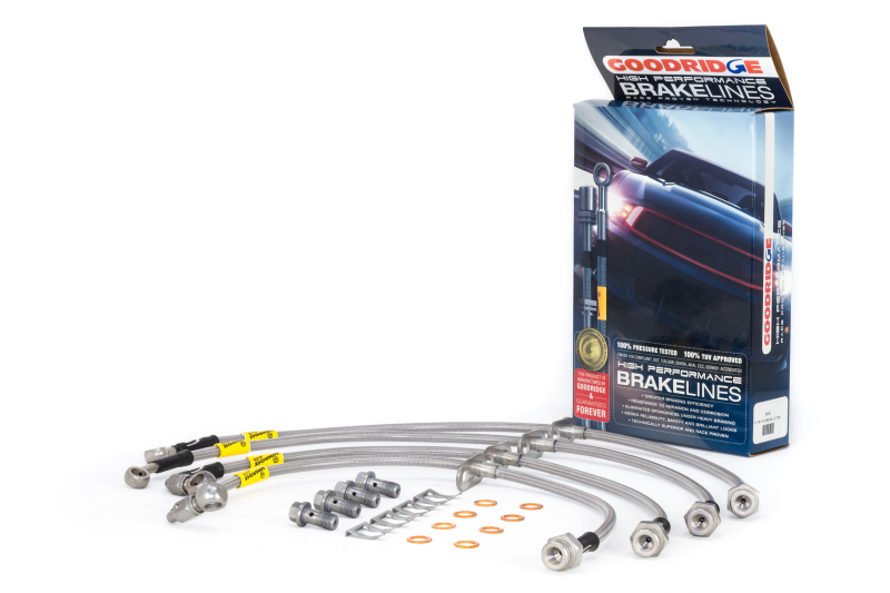 17-18 Honda Civic (Base/LX/EX) SS Brake Lines - Click Image to Close