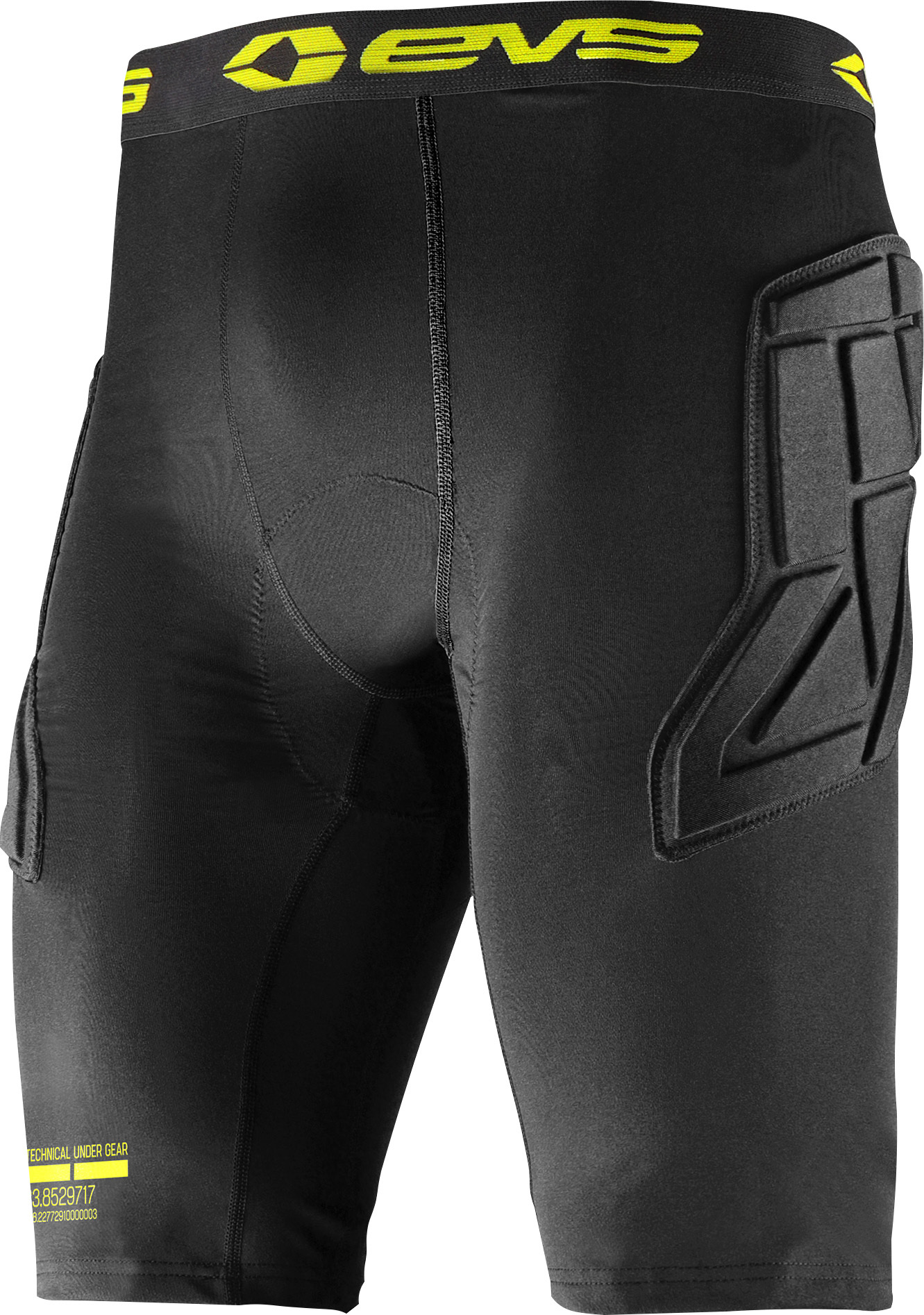 TUG Padded Shorts Black Youth Medium - Click Image to Close