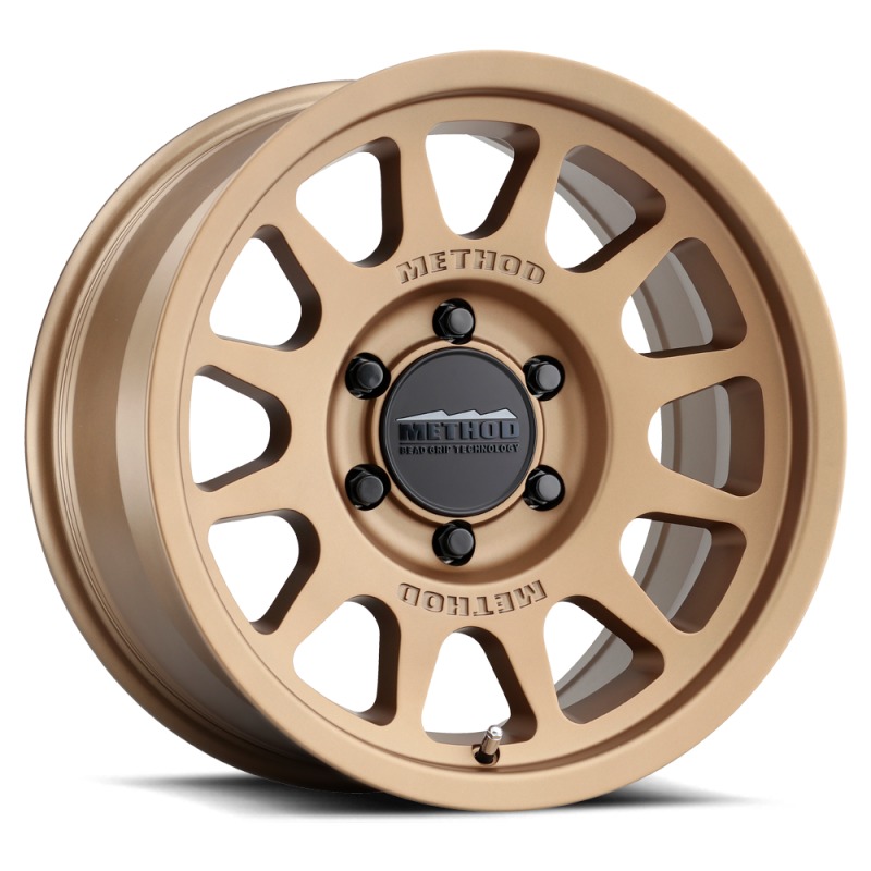 MR703 16x8 0mm Offset 6x5.5 106.25mm CB Method Bronze Wheel - Click Image to Close