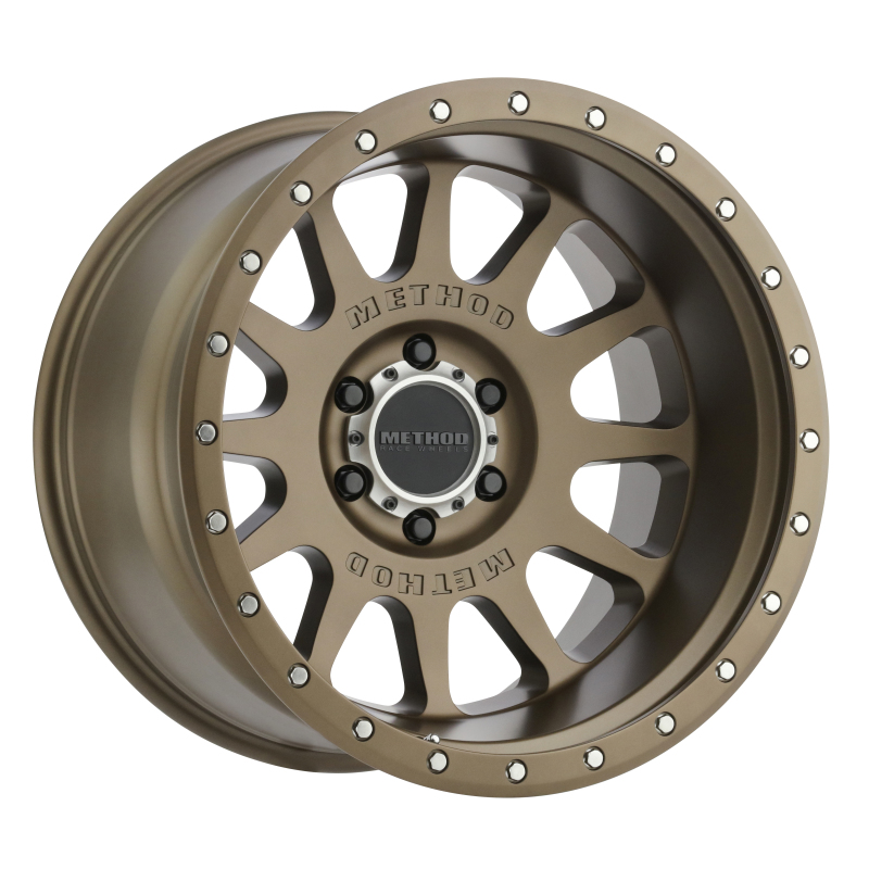 MR605 NV 20x12 -52mm Offset 6x5.5 106.25mm CB Method Bronze Wheel - Click Image to Close