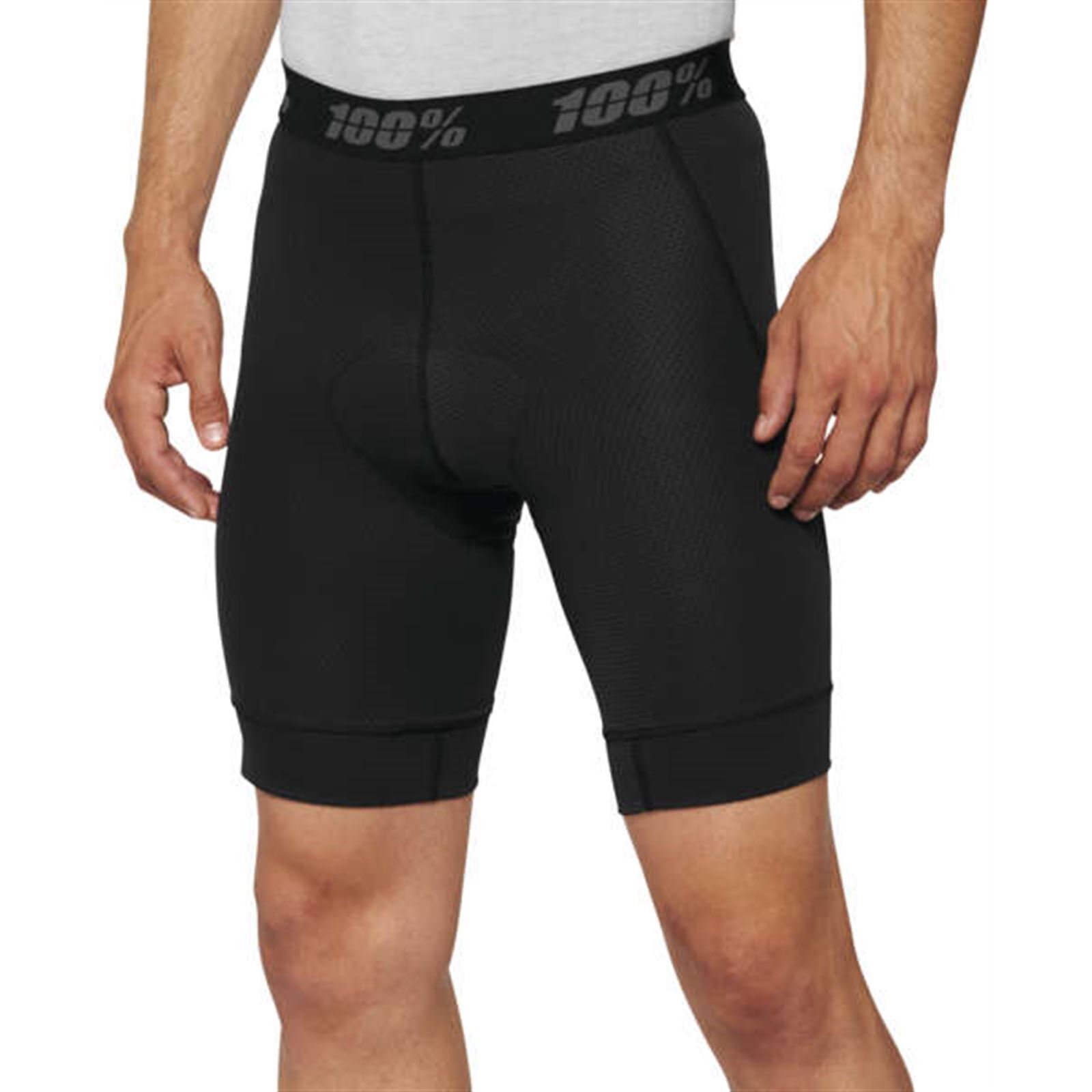 100% Ridcmp Shorts W/ Liner Blk 28 - Click Image to Close