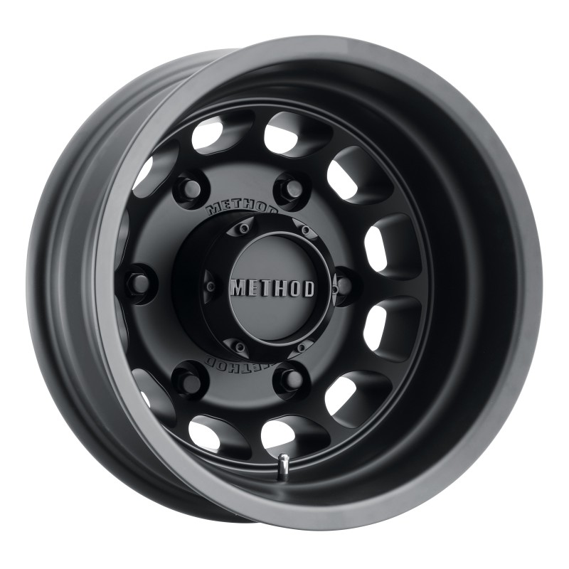 MR901 - REAR 16x6 -134mm Offset 6x180 138.9mm CB Matte Black Wheel - Click Image to Close