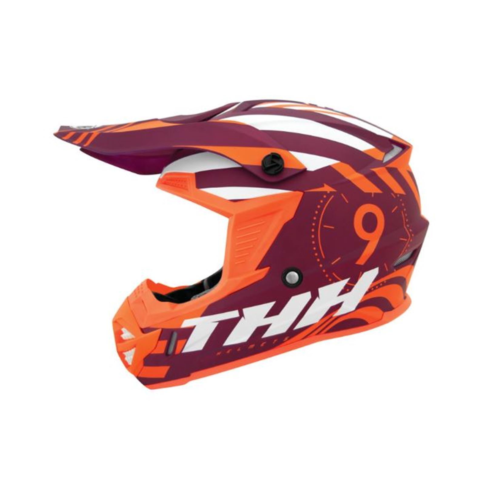 THH Helmets T730X Twister Purorg 2Xl - Click Image to Close