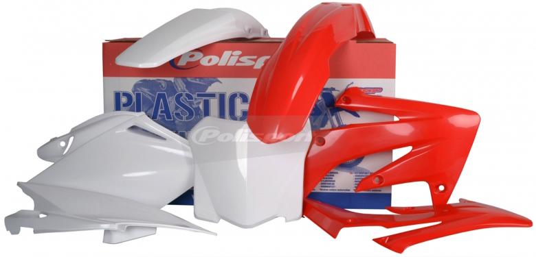 Complete Plastics Kit (Red) - For 09 Honda CRF250R - Click Image to Close