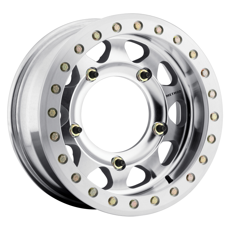 101 Buggy Beadlock Wheel 17x8 -51mm Offset 5x205 160mm CB Raw Machined - Click Image to Close