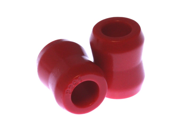 Red Hour Glass Shock Bushings 5/8 in. I.D. / 1 min - 1 1/8 max in. O.D. / 1 7/16 - Click Image to Close