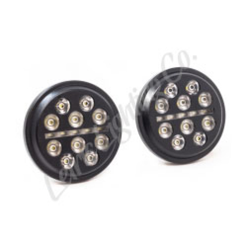 Letric Lighting 4.5in Black Buck-Shot Indian - Click Image to Close