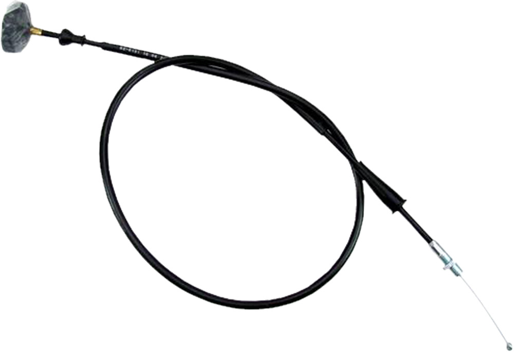 Black Vinyl Throttle Cable - Honda ATC250R TRX250R - Click Image to Close