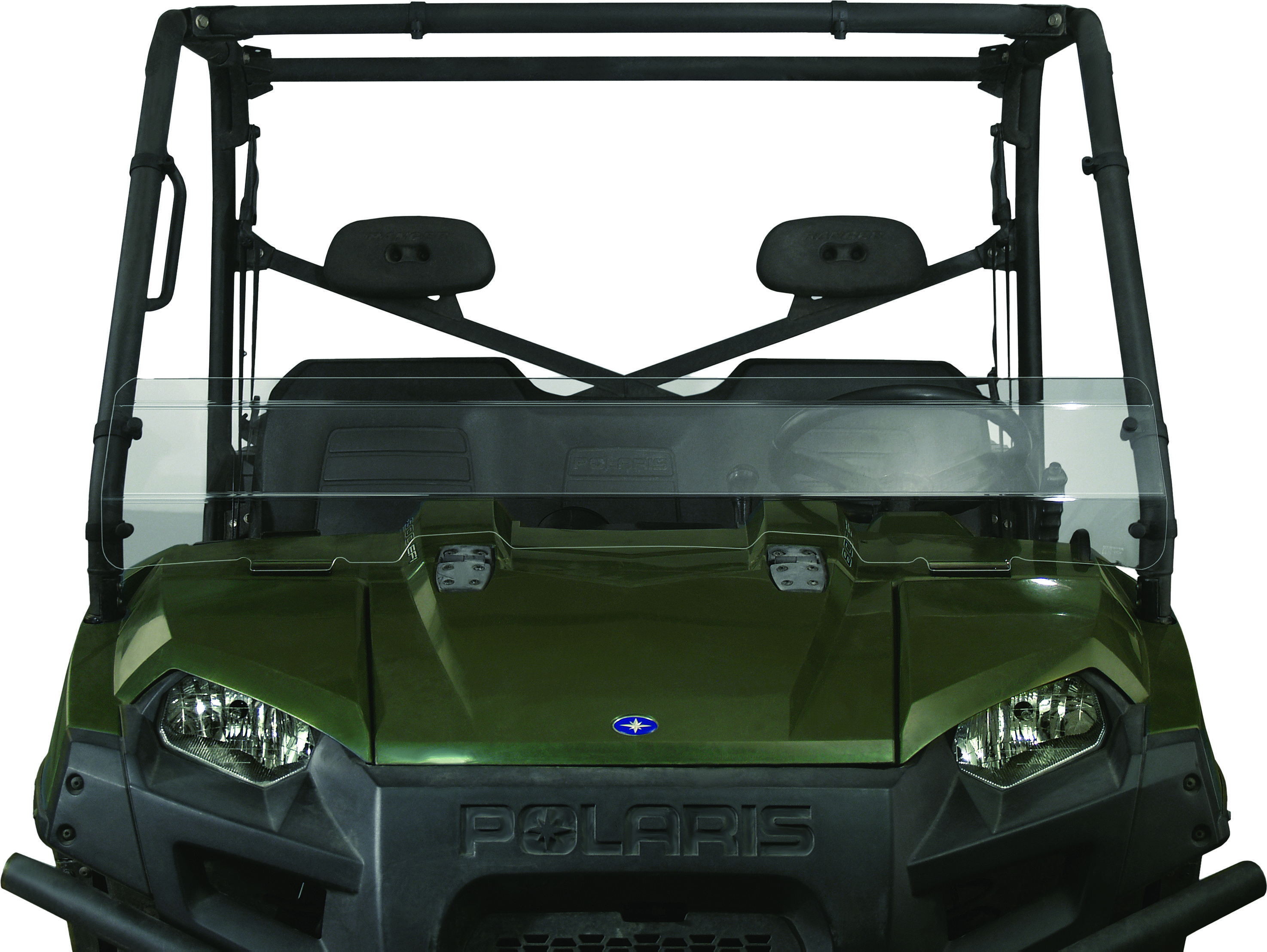 UTV Lexan Low Windshield Clear - For 11-14 Polaris RZR - Click Image to Close