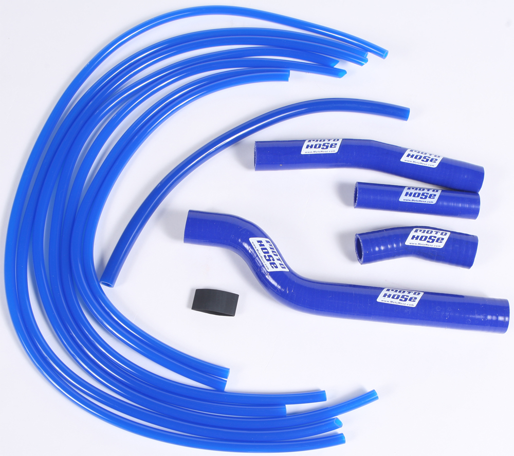 Silicone Radiator Hose Kit Blue - For 03-09 Yamaha YZ450F WR450F - Click Image to Close