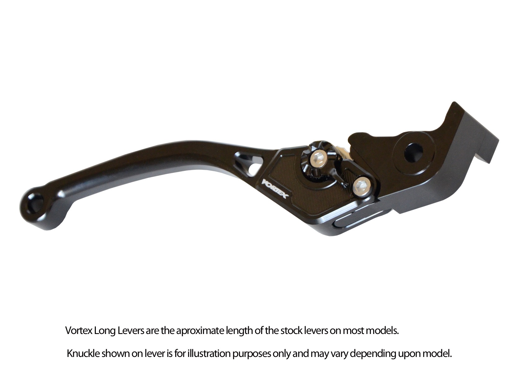 V3 2.0 Black Stock Length Brake Lever - For 13-16 KTM 1190 Adventure - Click Image to Close