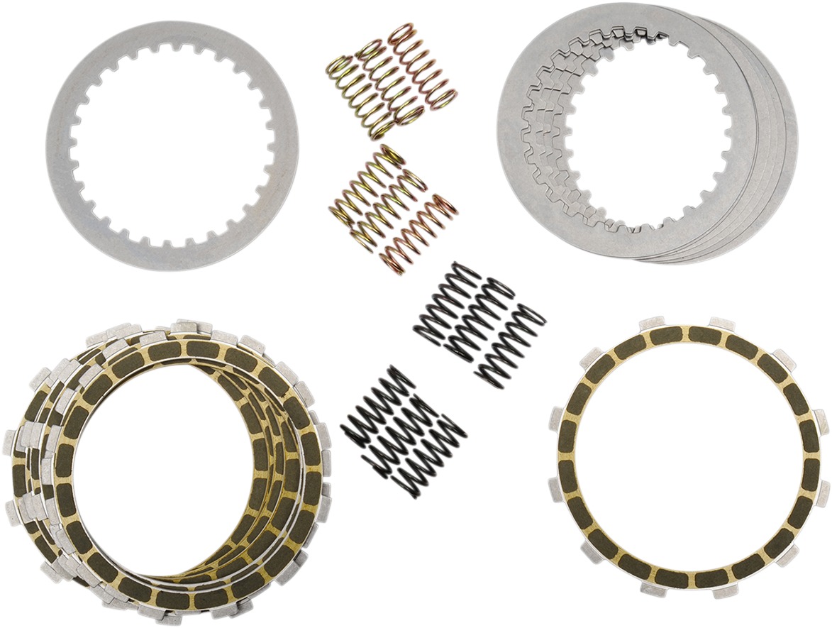 Dirt Digger Aramid Fiber Complete Clutch Kit - For 91-96 CR250 & 90-01 CR500 - Click Image to Close