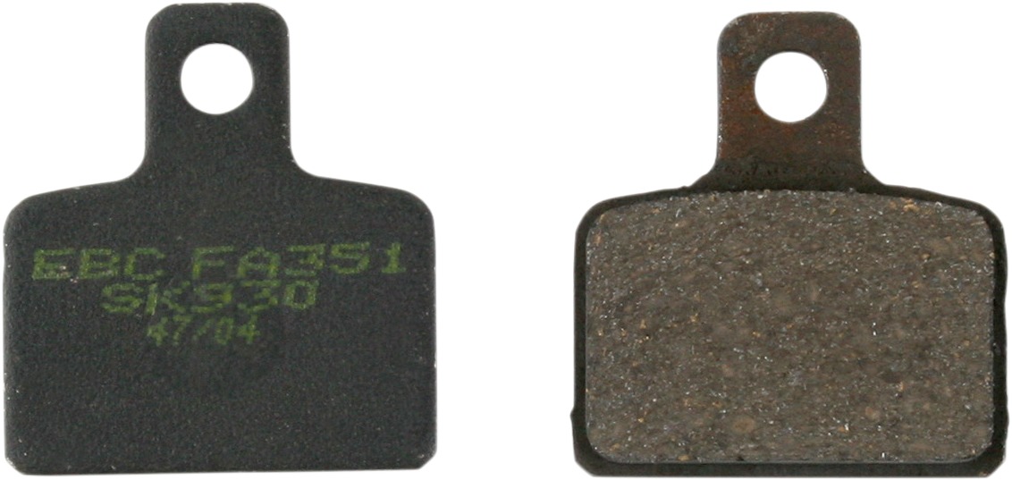 Standard Organic Brake Pads - Click Image to Close