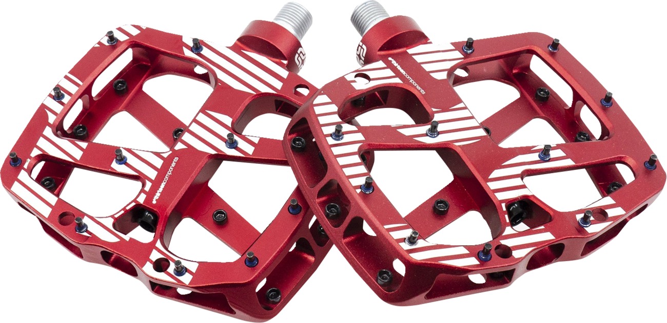 Plus Aluminum Pedals - Plus Pedal Aluminum Red - Click Image to Close