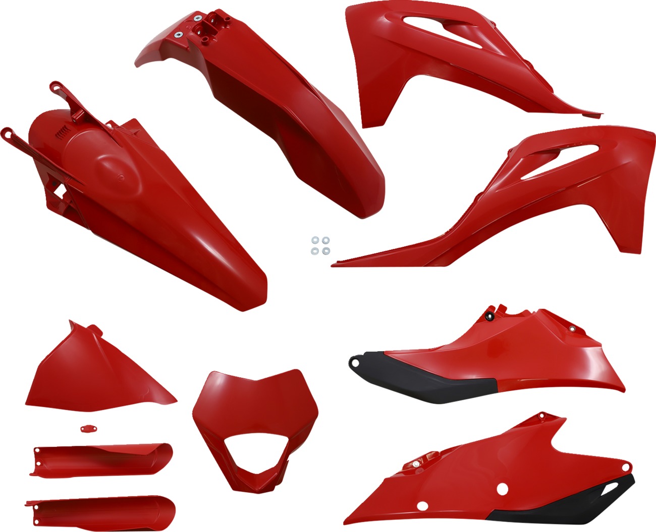 Full Plastic Kits for Gas Gas - Plst Kt Full Gasgas 21 Red - Click Image to Close