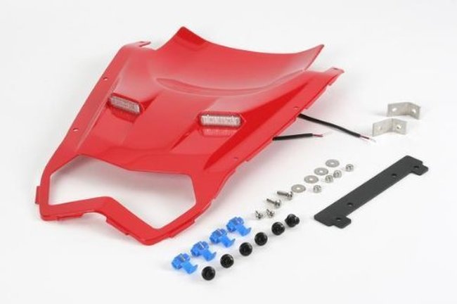 Undertail Factory Color Matched Passion Red - For 11-15 Kawasaki ZX10R - Click Image to Close