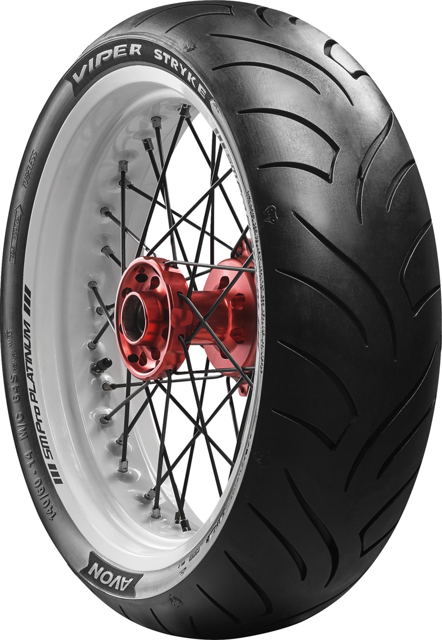 Avon Viper Stryke AM63 90/90-14 Scooter Tire F/R - 638289 - Click Image to Close