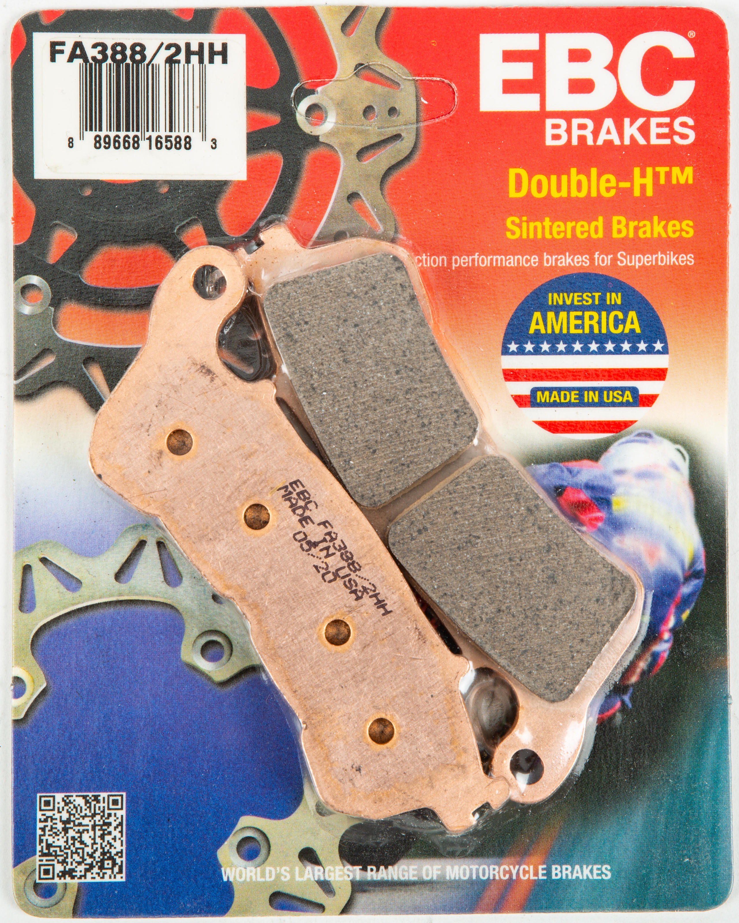 Sintered HH Brake Pads - Fa388/2Hh Sint Brake Pads - Click Image to Close