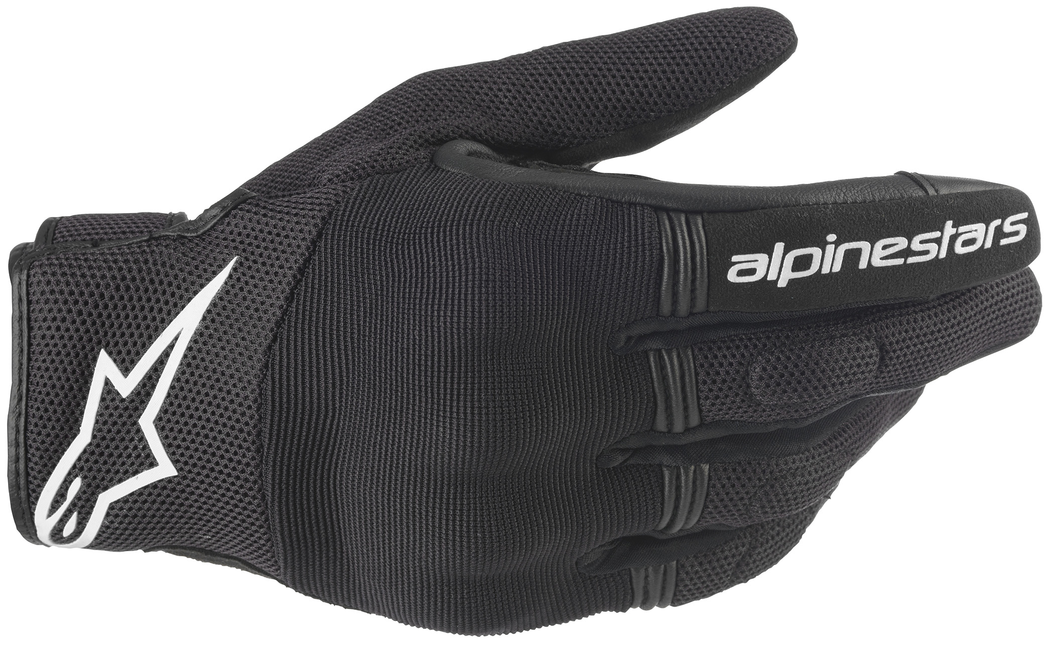 Alpinestars Copper Gloves Black/White XL - XL Black/White Copper Gloves by Alpinestars - Click Image to Close