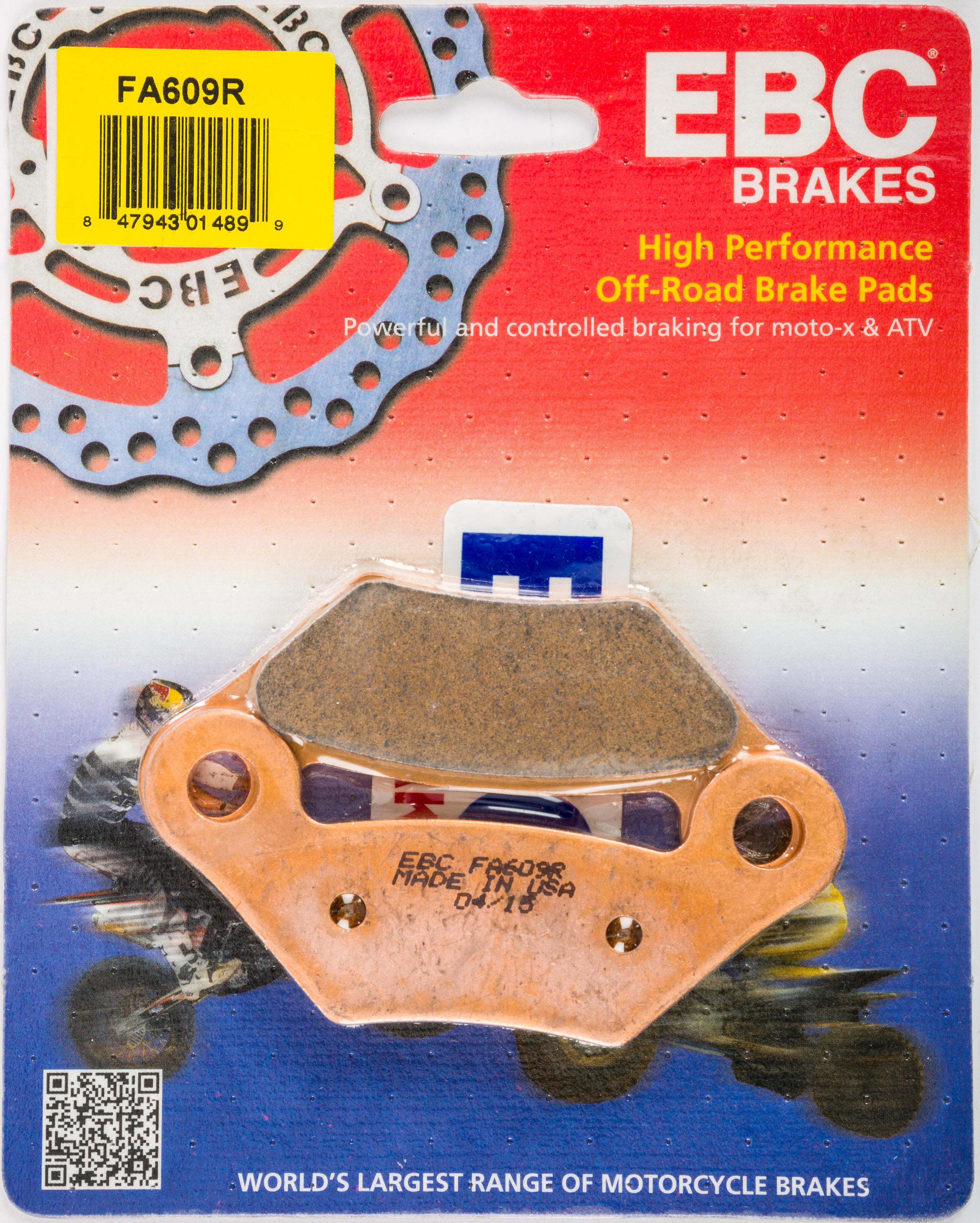 Long Life Sintered Brake Pads - Click Image to Close