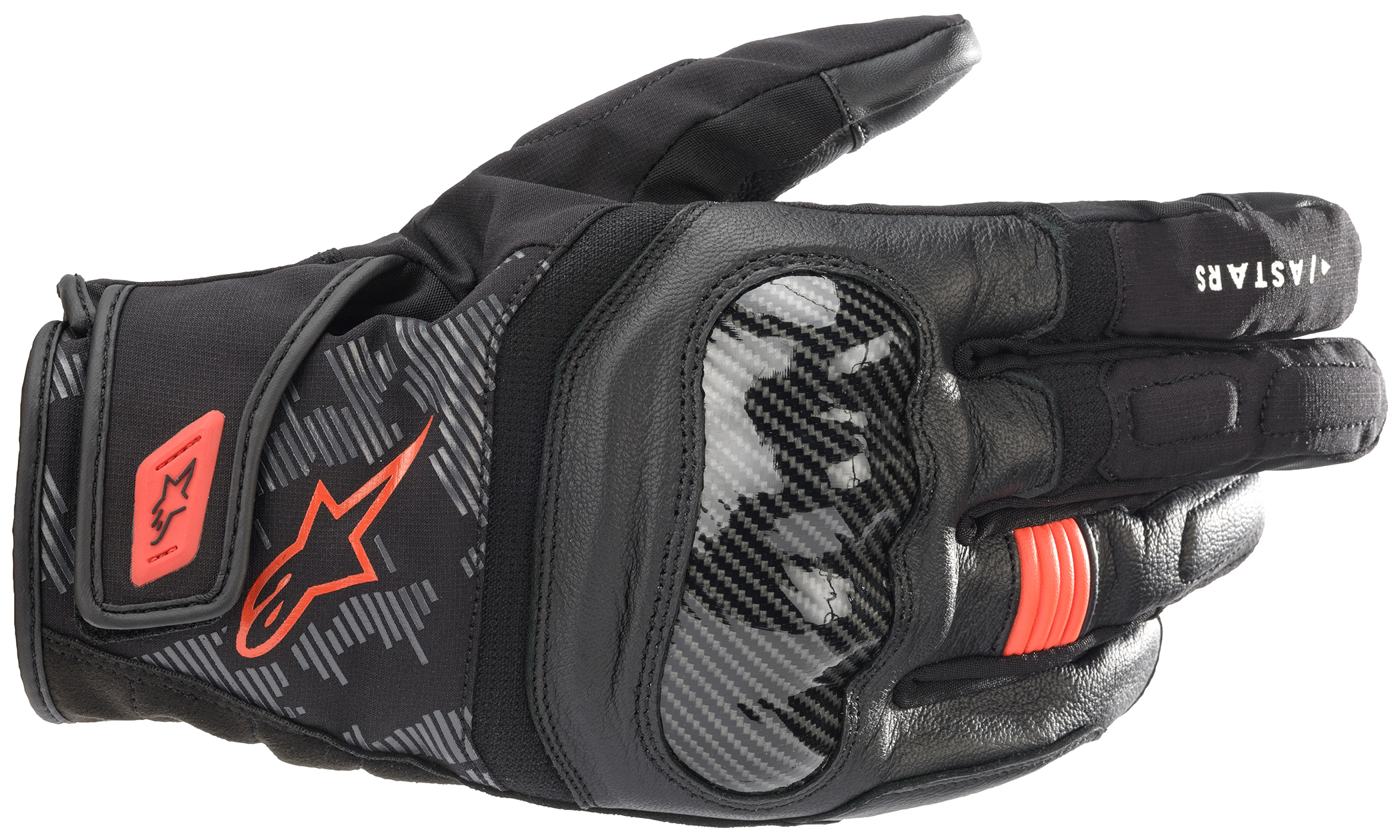 Alpinestars SMX-Z DS Gloves Black/Red 2X-Large - For SMX-Z DS Gloves in Black/Red 2X-Large - Click Image to Close