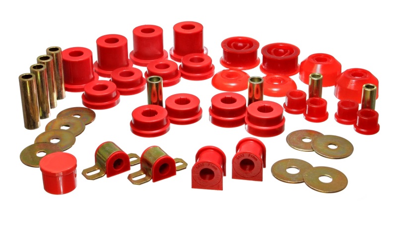 05-07 Scion tC Red Hyper-Flex Master Bushing Set - Click Image to Close