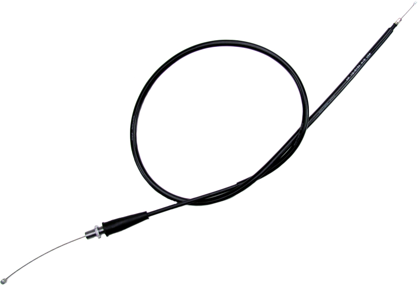 Black Vinyl Throttle Cable - Husqvarna CR125 WR250/300 - Click Image to Close