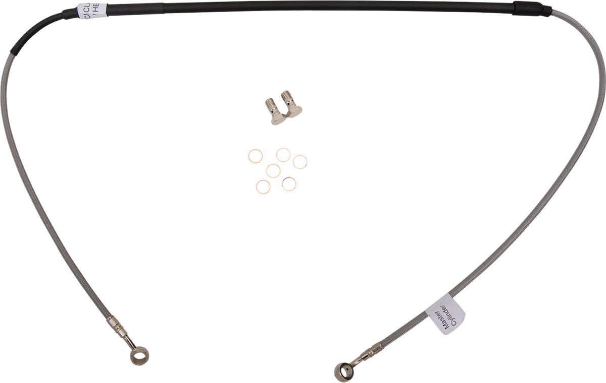 Stainless Steel Front Brake Line Kit - For 19-23 Honda CRF250R / RX / RWE - Click Image to Close