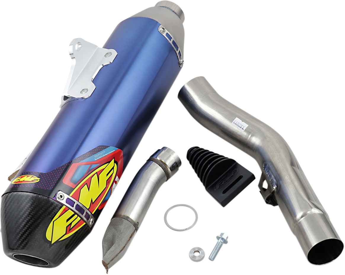 Blue Factory 4.1 RCT Slip On Exhaust - For 19-20 Suzuki RMZ250 - Click Image to Close