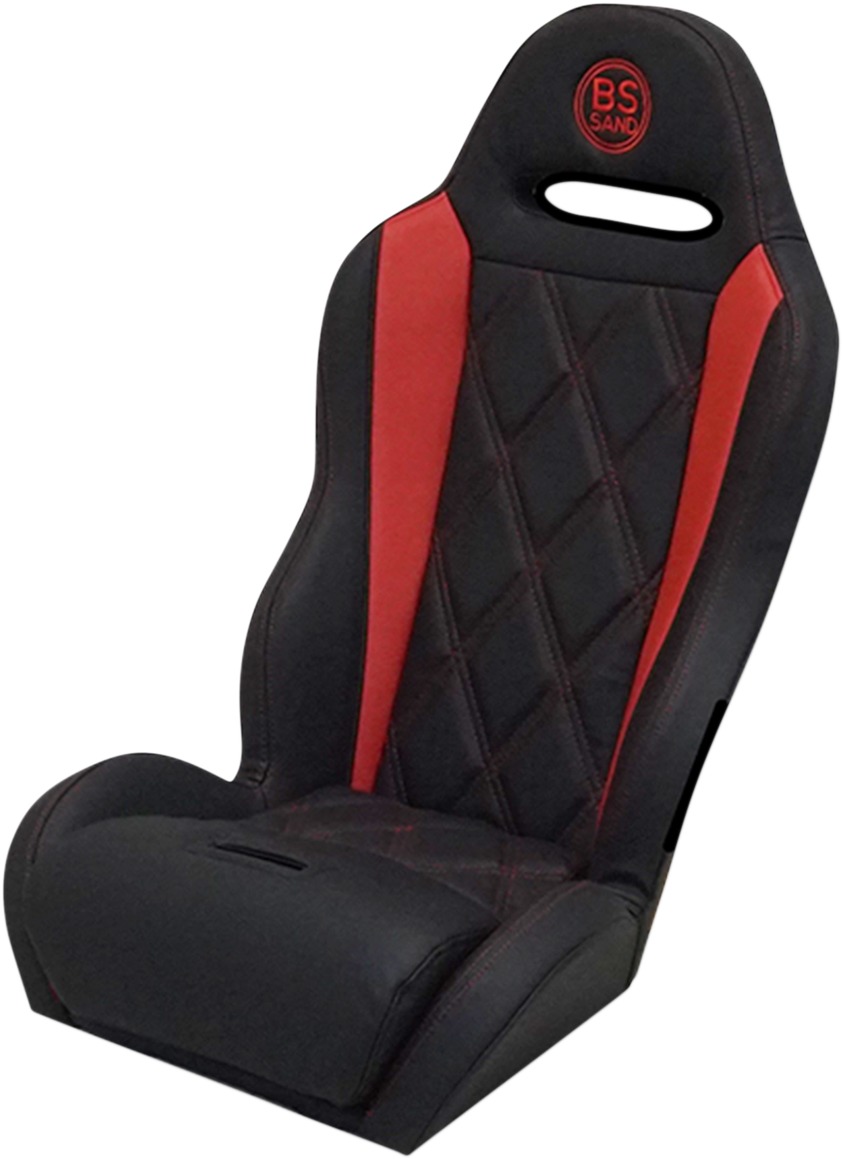 Performance Diamond Solo Seat Black/Red - Maverick X3 Turbo R YXZ1000R - Click Image to Close