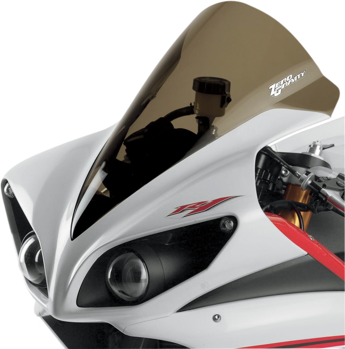 Light Smoke Corsa Windscreen For 09-14 Yamaha YZF R1 - Click Image to Close