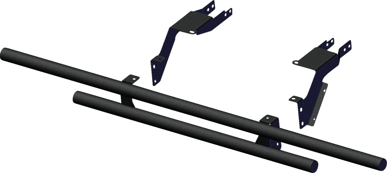 20-24 Polaris Ranger 1000/ 23-24 XP Kinetic/ 18-24 XP Double Tube Rear Bumper - Click Image to Close