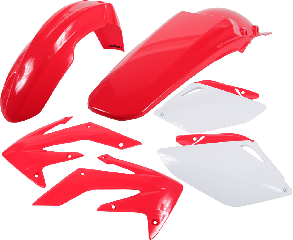 Red Plastic Kit - For 06-09 Honda CRF250R - Click Image to Close