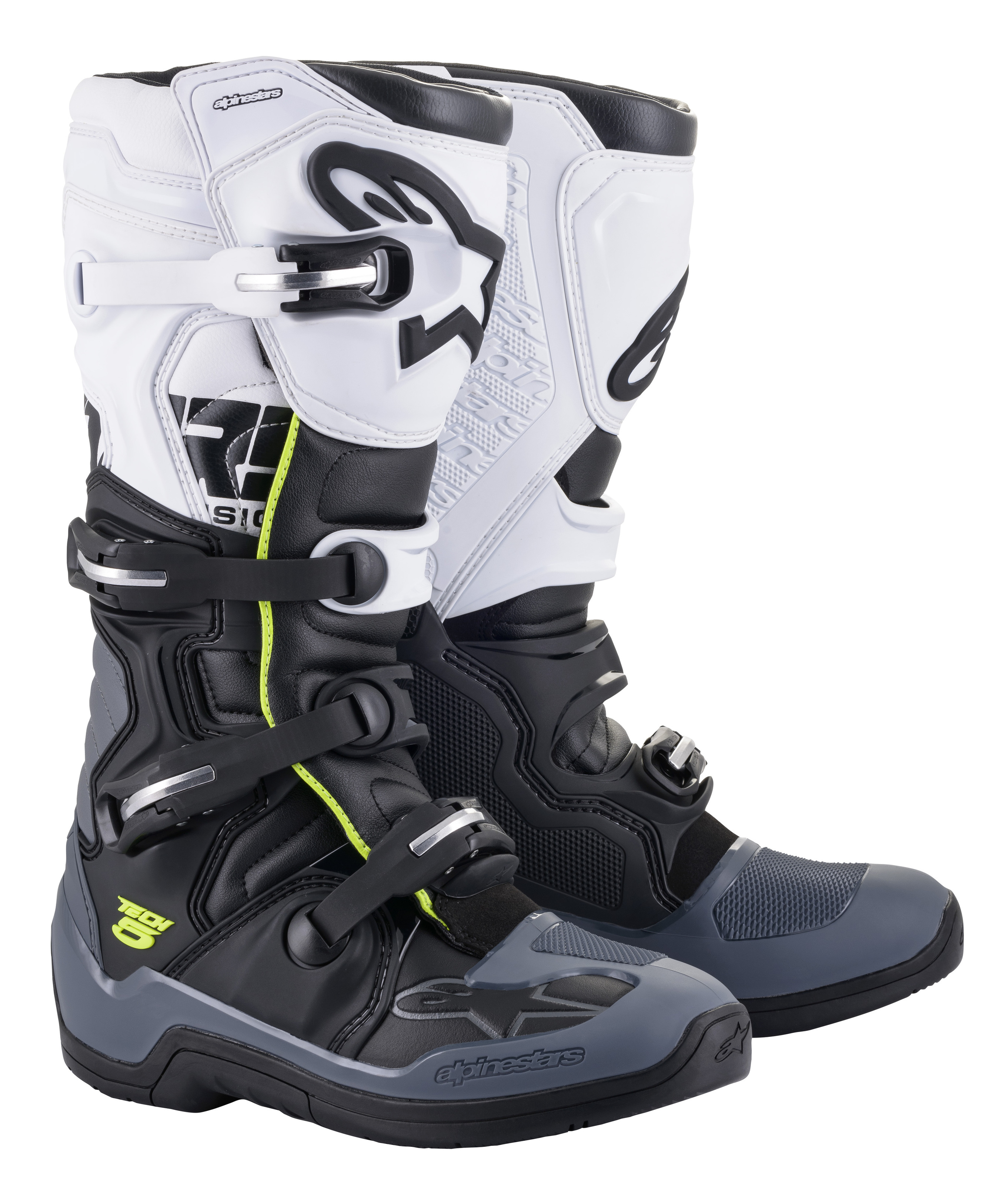 Tech 5 Boots Black/Dark Grey/White US 13 - Click Image to Close