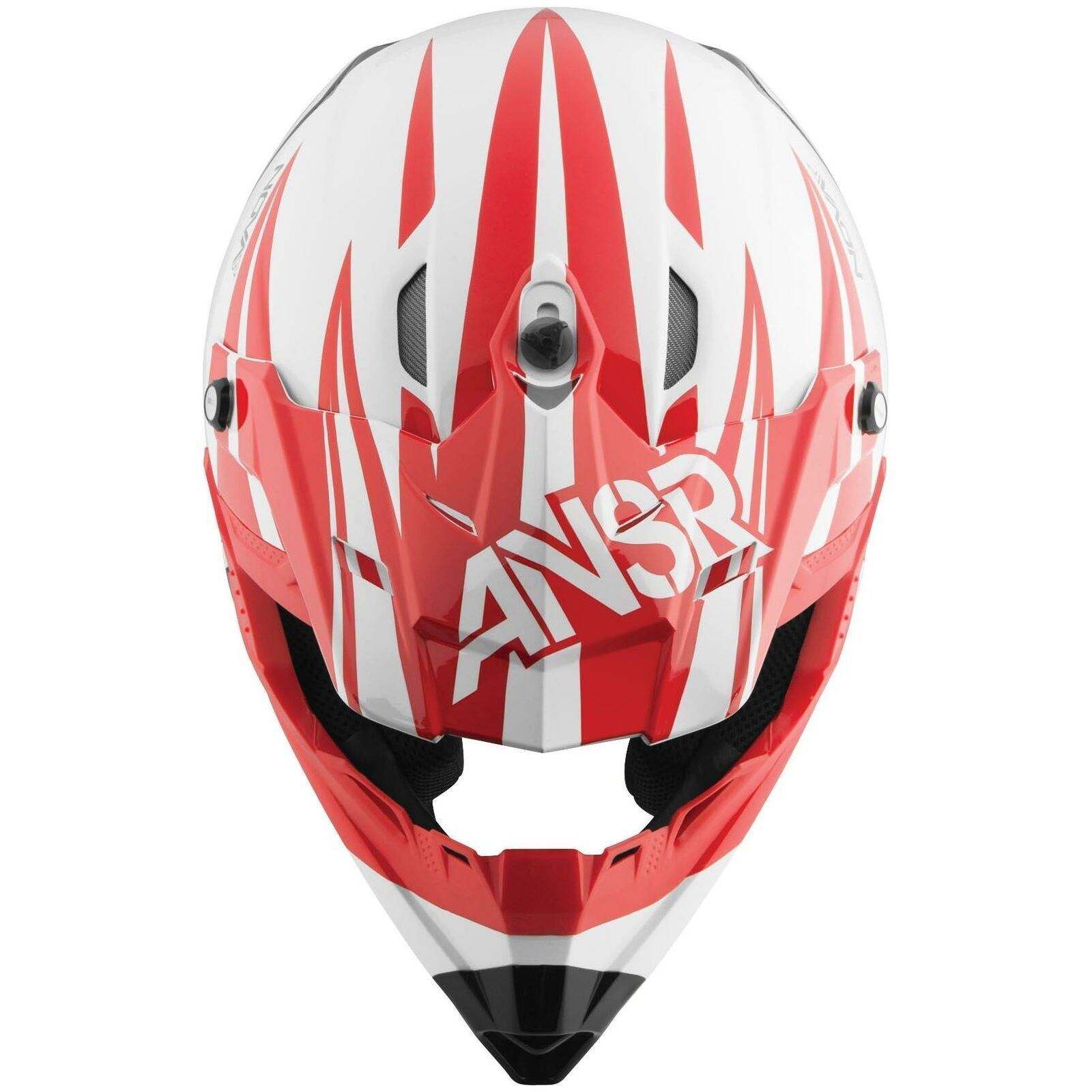 Answer A14 Dyno Visor - Red/White - Click Image to Close